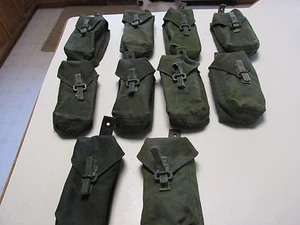 Canadian Army 7.62mm Surplus Ammo Pouch 20 Rnd. (10 Pouches!!!) Cool!!! - Picture 1 of 5