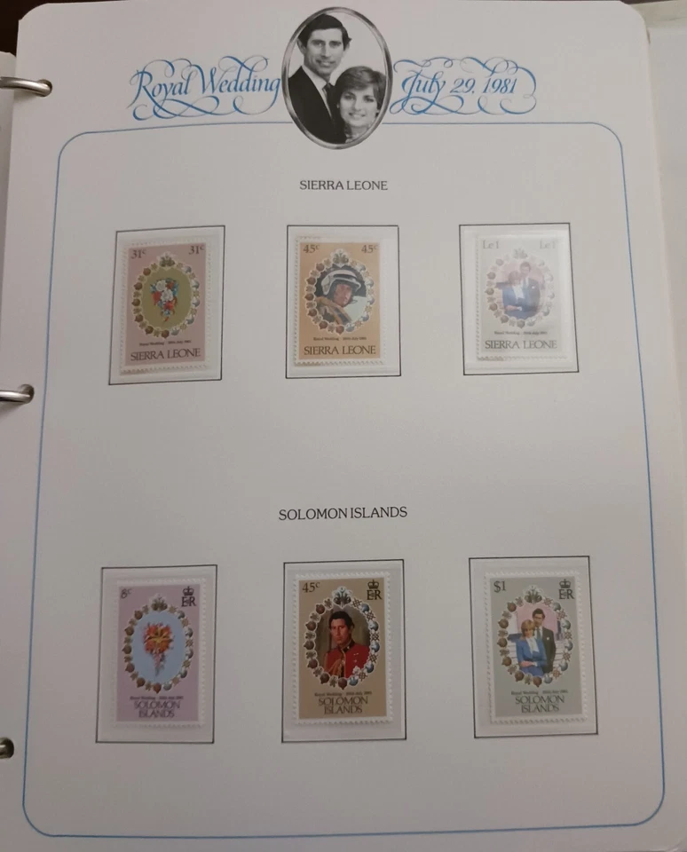 SIERRA LEONA - 1981 - BODA REAL - SELLOS - MNH Foto 1 de 1