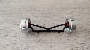 Axe jantes arrière pièce miniature Norev Peugeot 206 CC RC Esquiss Auto 1/18 d63 - Foto 1 di 3