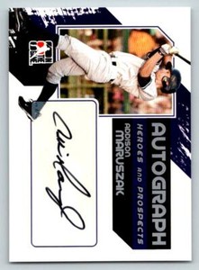 2011 ITG Heroes AUTO #AM Addison Maruszak S2 *#/390 (ref 210715)