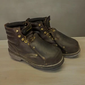 Carolina 508 Hombres 6 Pulgadas Punta Ancha Protección Metatarsiana Bota de Trabajo Hecha en EE. UU. 7.5 - Imagen 1 de 10