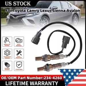 2X Oxygen Sensor Upstream and Downstream O2 Sensor Replacement for Toyota Camry - Picture 1 of 13