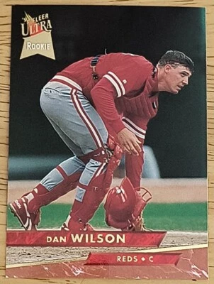 1993 Fleer Ultra Dan Wilson RC #337 Cincinnati Reds  - Image 1 of 2
