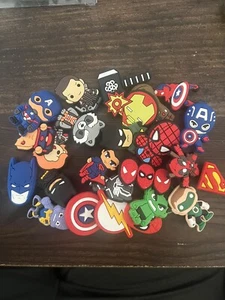 MARVEL/DC Croc charms lot (25 pcs) - Picture 1 of 1
