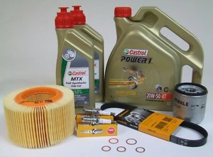 Service Kit Ölwechsel Castrol 20W-50 passend für BMW R 1100 / 850 GS/R/RS/RT - Bild 1 von 3