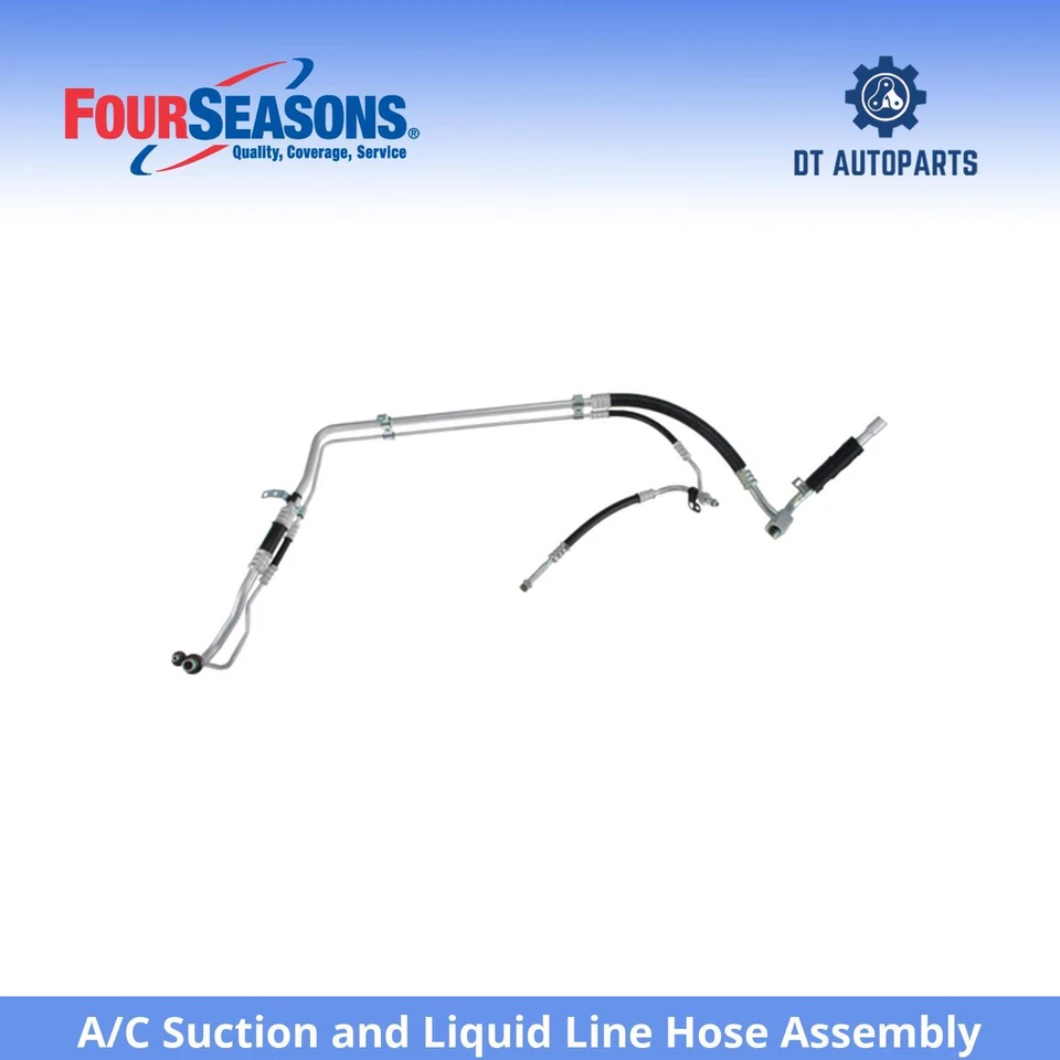 For 2005-2006 Ford E-350 Super Duty AC Suction  Liquid Line Hose Assy 4 Sea - Image 1 of 3