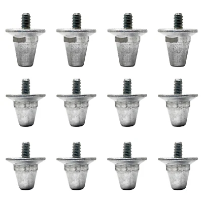 Santini Legierung konische Fußballstollen - 12 Stück