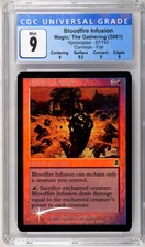 BLOODFIRE INFUSION Apocalypse Foil CGC 9.0 Graded MTG [Card Kingdom]