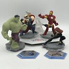Disney Infinity 2.0 Marvel Avengers Lot Game With Base Wii U TESTED