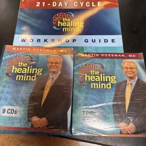 The Healing Mind by Martin Rossman MD 7 Disc Set DVD Plus CD Set (9) - SEALED! - Bild 1 von 3