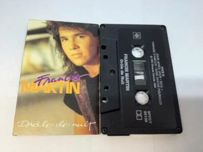 FRANCIS MARTIN Audio Cassette Tape DROLE DE NUIT 1989 CBS Canada BPFCT-80139 - Image 1 of 4