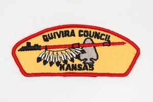 Quivira Rat CSP Kansas KS Pfadfinder Aufnäher BSA kostenloser Versand - Bild 1 von 2