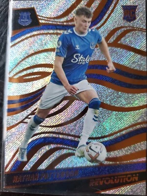 PANINI REVOLUTION PREMIER LEAGUE 2022/23 NATHAN PATTERSON FRACTAL EVERTON MINT - Image 1 of 2