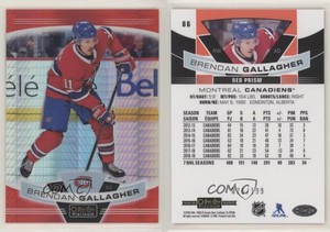 2019-20 O-Pee-Chee Platinum Red Prism /199 Brendan Gallagher #86