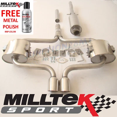 Impianto di scarico Milltek Mini Cooper S Cabrio R52 Cat Back RISONONATO SSXM008 - Immagine 1 di 4