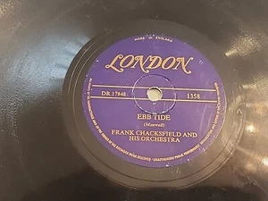 10" 78 RPM - Frank Chacksfield - Waltzing Bugle Boy / Ebbe Tide / London 1358 RECORD - Bild 1 von 4