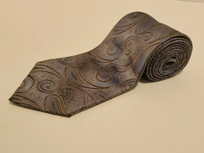 Corbata Paul Dione Tejida 100% Seda 60" Largo 3.5" Ancho Foto 1 de 4