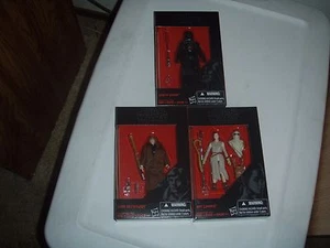 Star Wars Black Series 3 3/4 Inch Luke Skywalker, Darth Vader, Rey J Figures - Picture 1 of 2