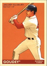 2009 Upper Deck Goudey Baseball #28 Jacoby Ellsbury Boston Red Sox