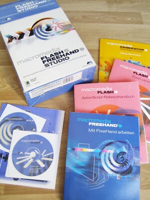 Macromedia Flash 5 FreeHand 9 Studio (Windows) - Bild 1 von 4