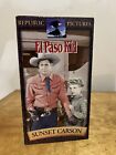 El Paso Kid Sunset Carson Thomas Carr Movie VHS Tape Rare Western OOP