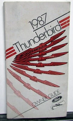 1987 Ford Thunderbird владельцы операторы руководство оригинал - Изображение 1 из 4