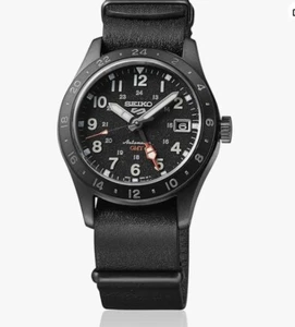 SEIKO 5 Sports SBSC013 Black Field Sports Style GMT Men's Watch new Box - Picture 1 of 6