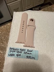 Genuine Apple Pink Sand Sport Band Watch Size 38mm S/M - Zdjęcie 1 z 5