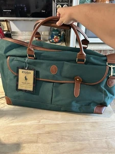 Vintage POLO RALPH LAUREN Elite Traveler Free Gift Seesack - grün - NEU! - Bild 1 von 7