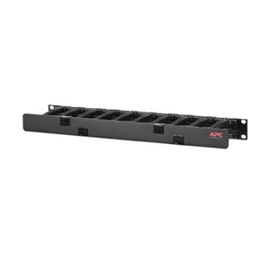 APC Horizontal Cable Manager 1Ux4 inch 10 cm Deep Sing - Bild 1 von 2