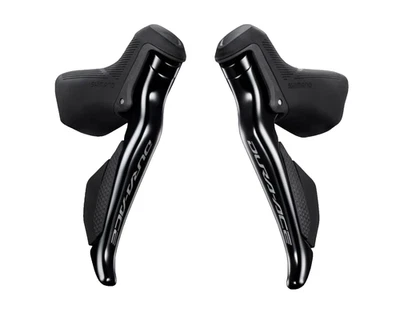 Shimano Dura Ace ST R9250 Di2 DUAL CONTROL SHIFT/BRAKE LEVER PAIR 2X12 RIM BRAKE - Image 1 of 4
