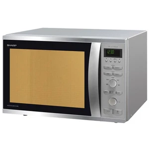 Sharp Mikrowelle + grill 40l 1050w edelstahl - Bild 1 von 2