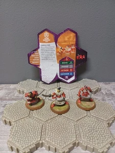 HeroScape: Izumi Samurai Figure Set con Carta (3 Figure e 1 Carta Battaglia) - Foto 1 di 5