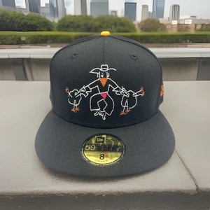 Houston Astros Hat New Era 59Fifty "Blastin Bandits" Astrodome Sz 8 Cap H108 - Picture 1 of 10