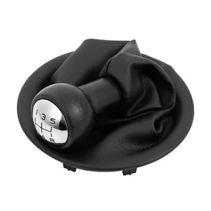 5 Speed Gear Shift Knob Stick Gaiter Boot Cover For Peugeot Partner II 2008-2018 - Picture 1 of 6