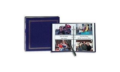 Álbum de fotos de 3 anillos Pioneer ST-400 azul marino (mismo envío cualquier cantidad) Foto 1 de 3