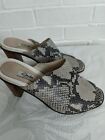 Clarks Shoes Size7D  Grey Leather Upper 