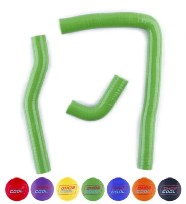 Kits de manguera de refrigeración de radiador de silicona para KAWASAKI KX 65 KX65 2000-2015 tubo verde Foto 1 de 4