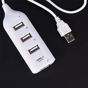 New Hot USB 2.0 High Speed 4 Port Splitter Hub Adapter For PC Computer Lapt:ti - Picture 1 of 7