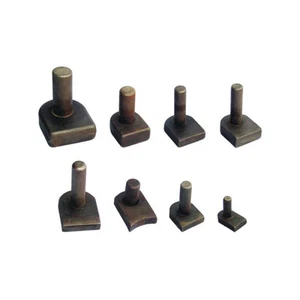 2 x GATE HOOKS TO WELD (FLAT EDGE) 1/2" to 1" iron field farm gates - Picture 1 of 1