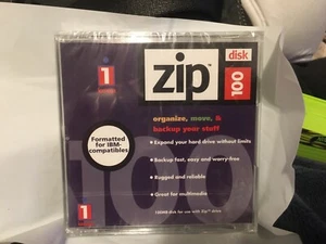 Zip Disk 100 Iomega formatiert für IBM Compatibles Neu/Versiegelt Expand Festplatte - Bild 1 von 2