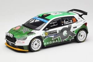 18RMC155B Skoda Fabia Rally2 n24 N.Gryazin Rally Monte Carlo 2023 IXO 1/18 - Imagen 1 de 6