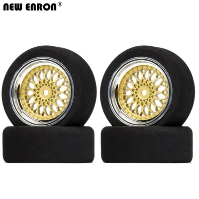 Sponge Tires Nylon Wheel Foam Anti-Skid Silent for 1/10 Drift On-Road Racing Car - Image 1 of 4