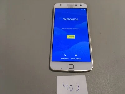 MOTOROLA MOTO Z PLAY DROID XT1635-01 VERIZON 32GB GOLD 403 - Image 1 of 4