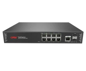 Gigabit 10 Ports Fiber PoE Switch L2+ Managed 2 SFP Fiber Slot 56Gbps 14.88Mpps - Picture 1 of 4