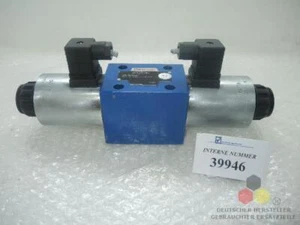 4/3 way valve, Rexroth No. 4WE 10 W33/CG24N9K4, Demag used spare aprts - Picture 1 of 3