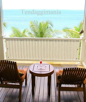 Telo Privacy per ringhiera balcone con occhielli parà tempotest tenda da sole