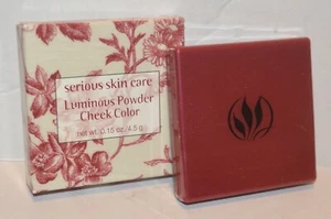 Serious Skincare ROSE QUARTZ Luminous Powder Cheek Color Sealed - Picture 1 of 6