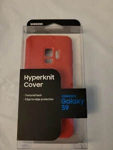 GENUINE Samsung Hyperknit Cover Case for Samsung Galaxy S9 Red NEW! - Picture 1 of 2