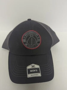 NBA Washington Wizards Black Gray Embroidered Logo Adult Baseball Hat Cap NEW... - Picture 1 of 12